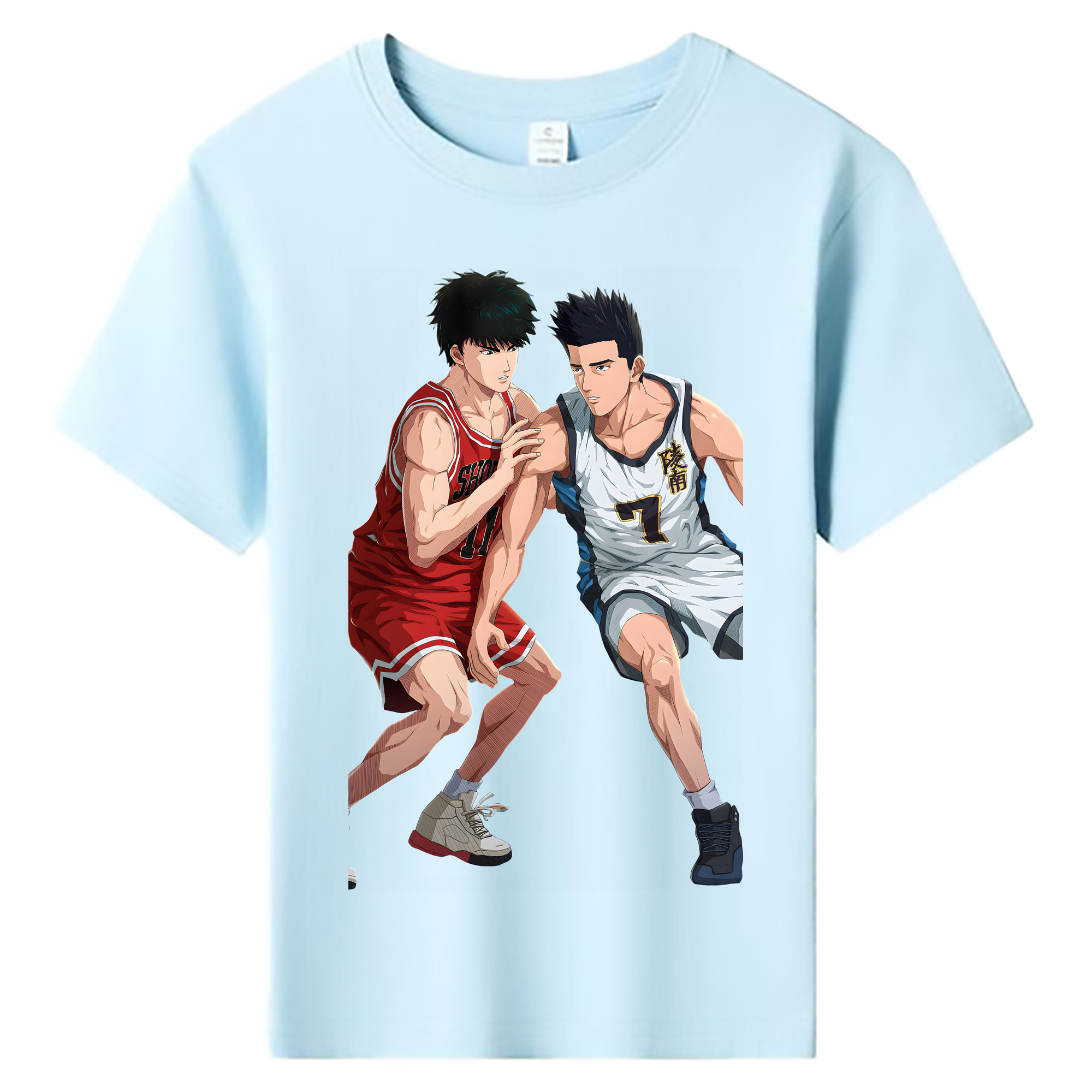 （画像用） SLAM DUNK／スラムダンク 綿100％キッズTシャツ（フロントプリント）